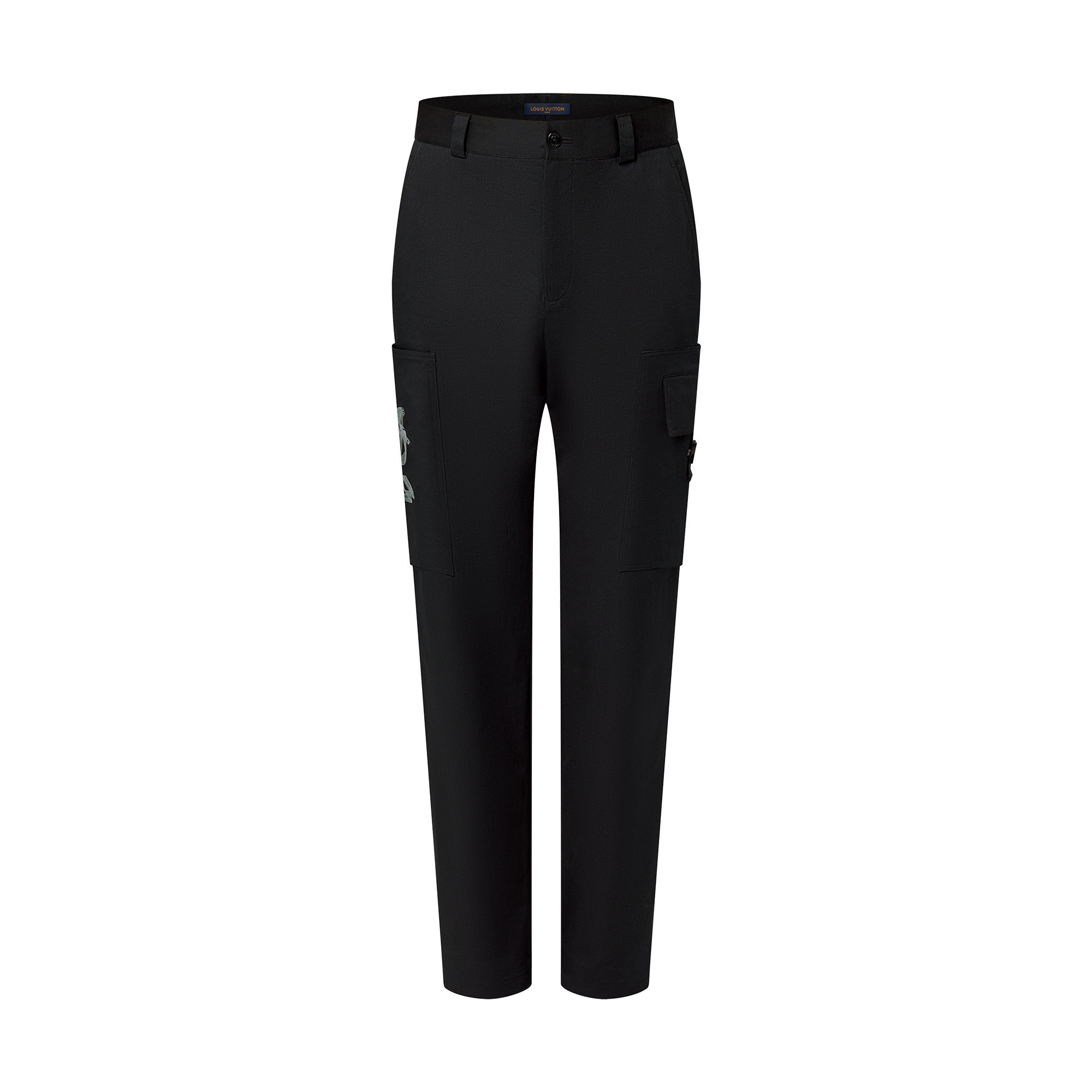 Embroidered Technical Cotton Cargo Pants ReadytoWear LOUIS VUITTON